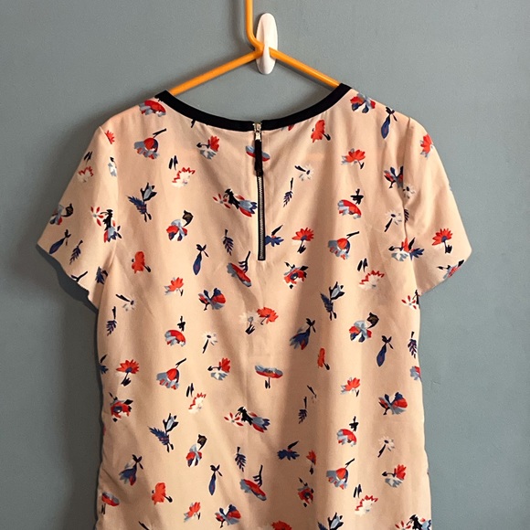 SELLING TALBOTS WOMEN BLOUSE SIZE 16 PETITE FLORAL COLOR CONDITION:PRE-OWNED - Picture 4 of 15